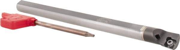 Hertel - 0.93" Min Bore Diam, 10" OAL, 3/4" Shank Diam, E12SCLPL3 Indexable Boring Bar - 4-1/2" Max Bore Depth, CP.. Insert, Screw-On Holding Method - Apex Tool & Supply