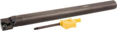 Hertel - 0.93" Min Bore Diam, 10" OAL, 3/4" Shank Diam, A12STLCR3 Indexable Boring Bar - 2-1/4" Max Bore Depth, TP.. 21.51 Insert, Screw-On Holding Method - Apex Tool & Supply