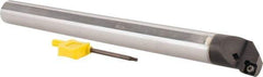 Hertel - 1.2" Min Bore Diam, 12" OAL, 1" Shank Diam, E16SCLPL3 Indexable Boring Bar - 6" Max Bore Depth, CP.. Insert, Screw-On Holding Method - Apex Tool & Supply