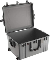 Pelican Products, Inc. - 20-21/32" Wide x 14-7/8" High, Aircase w/Wheels - Silver - Apex Tool & Supply