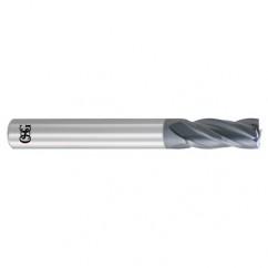 7/64 x 1/8 x 3/8 x 1-1/2 4Fl  Square Carbide End Mill - WXL - Apex Tool & Supply