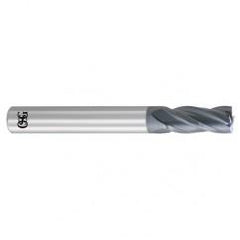 7/64 x 1/8 x 3/8 x 1-1/2 4Fl  Square Carbide End Mill - WXL - Apex Tool & Supply
