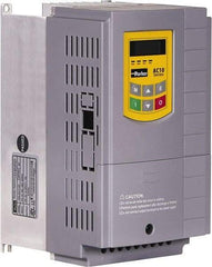 Parker - Three Phase, 460 Volt, 7-1/2 hp, Variable Frequency Drive - 5.43" Wide x 5.98" Deep x 9-1/4" High, IP20 - Apex Tool & Supply