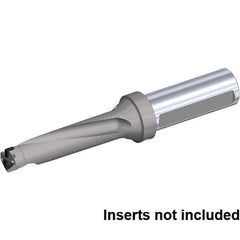 Kennametal - 7" Max Drill Depth, 4xD, 1-3/4" Diam, Indexable Insert Drill - 2 Inserts, 1-1/2" Shank Diam, Flange Shank - Apex Tool & Supply