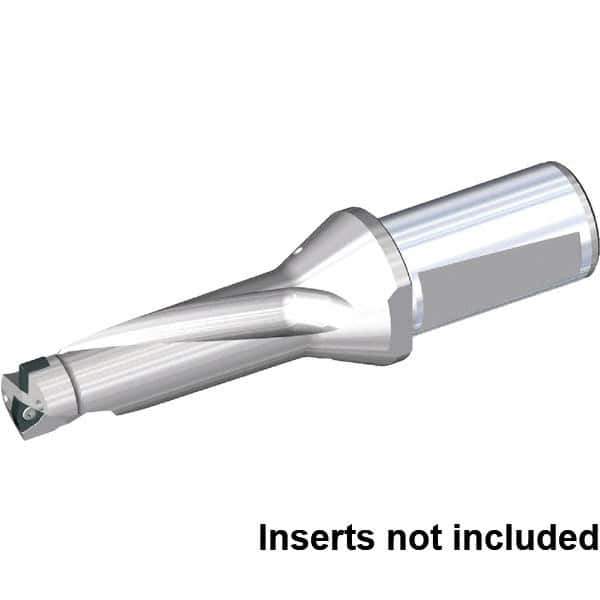 Kennametal - 2-1/8" Max Drill Depth, 3xD, 0.71" Diam, Indexable Insert Drill - 2 Inserts, 32mm Shank Diam, Whistle Notch Shank - Apex Tool & Supply