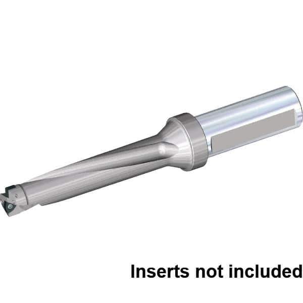 Kennametal - 6-1/4" Max Drill Depth, 5xD, 1-1/4" Diam, Indexable Insert Drill - 2 Inserts, 1-1/4" Shank Diam, Flange Shank - Apex Tool & Supply