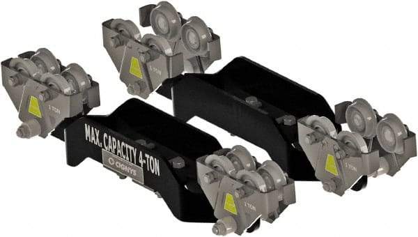 CIGNYS - 4,000 Lb Load Capacity, Steel Bridge Crane - 10 to 25' Span - Apex Tool & Supply