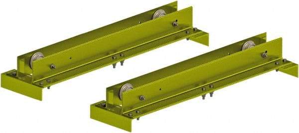 CIGNYS - 2,000 Lb Load Capacity, Steel Bridge Crane - 10 to 30' Span - Apex Tool & Supply