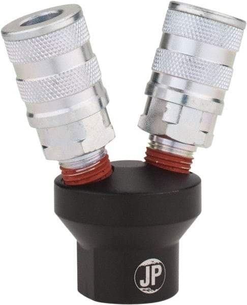 Value Collection - 1/4" Inlet, 1/4" Outlet Manifold - 1 Inlet Port, 2 Outlet Ports - Apex Tool & Supply
