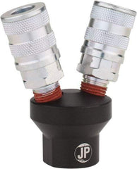 Value Collection - 1/4" Inlet, 1/4" Outlet Manifold - 1 Inlet Port, 2 Outlet Ports - Apex Tool & Supply