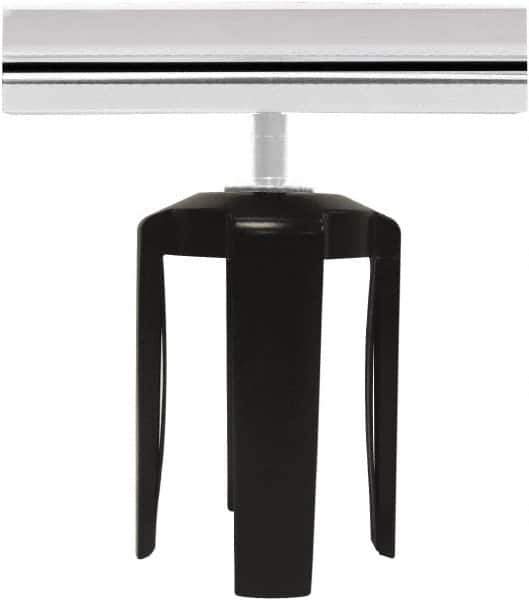 Tensator - 7 Inch Wide x 11 Inch High Sign Compatibility, Steel Square Frame Sign Holder - Polished Chrome, 11 Inch Holder Height - Apex Tool & Supply