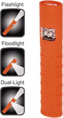 Bayco - LED Bulb, Industrial/Tactical Flashlight - Red Polycarbonate Body, AAA Batteries - Apex Tool & Supply