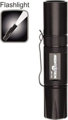 Bayco - LED Bulb, Industrial/Tactical Flashlight - Black Aluminum Body, AA Batteries - Apex Tool & Supply