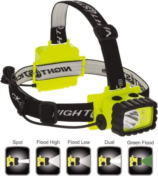 Bayco - LED Bulb, Hands-free Flashlight - Green Polycarbonate Body, AA Batteries - Apex Tool & Supply