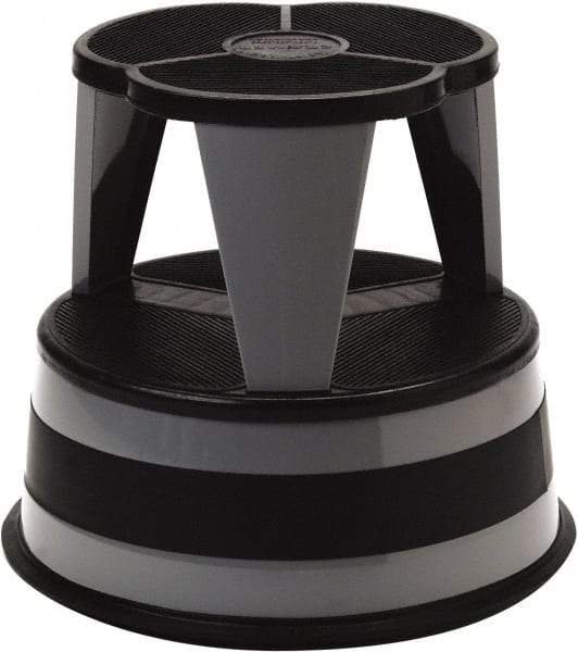 Cramer - 14-1/2" High, Slate Step Stool - Steel, 350 Lb Capacity, Type 1AA Industry Rating - Apex Tool & Supply