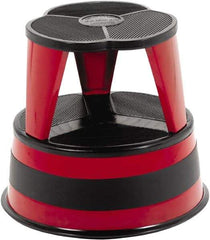 Cramer - 2 Steps, 1-3/16' High, Type IA Rating, Steel Step Stand - 350 Lb Capacity - Apex Tool & Supply