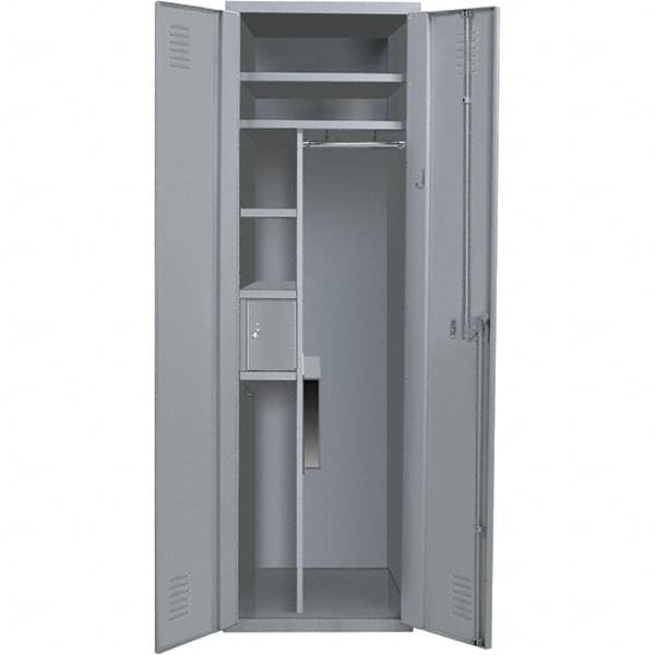 Hallowell - 1 Door, 1 Tier, Welded Locker - Apex Tool & Supply