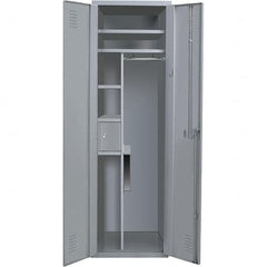 Hallowell - 1 Door, 1 Tier, Welded Locker - Apex Tool & Supply
