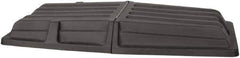 Wesco Industrial Products - 61" Long x 28-3/8" Wide x 7-1/2" High, Black Plastic Tilt Truck Lid - Use with Wesco 272575, 272576, 272577, 272578, 272579, 272580 - Apex Tool & Supply