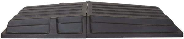 Wesco Industrial Products - 71-1/2" Long x 33-1/8" Wide x 7-1/4" High, Black Plastic Tilt Truck Lid - Use with Wesco 272581, 272582, 272583, 272584, 272585 - Apex Tool & Supply