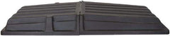 Wesco Industrial Products - 71-1/2" Long x 33-1/8" Wide x 7-1/4" High, Black Plastic Tilt Truck Lid - Use with Wesco 272581, 272582, 272583, 272584, 272585 - Apex Tool & Supply