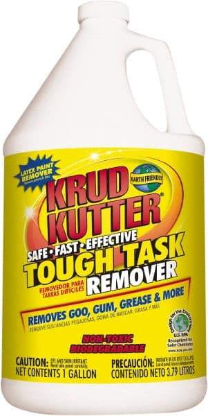 Krud Kutter - 1 Gal Bottle Cleaner/Degreaser - Liquid, Biodegradable, Odor-Free - Apex Tool & Supply