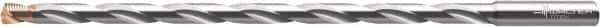 Walter-Titex - 0.2402" 140° Solid Carbide Jobber Drill - None Finish, Right Hand Cut, Parabolic Flute, Straight Shank, 6.8898" OAL, Special Type Point - Apex Tool & Supply