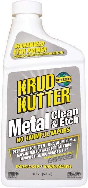 Krud Kutter - 32 Fl oz Bottle Cleaner/Etcher - 200 to 300 Sq Ft/Gal Coverage - Apex Tool & Supply