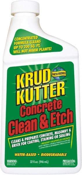 Krud Kutter - 32 Fl oz Spray Bottle Cleaner/Etcher - 200 to 300 Sq Ft/Gal Coverage - Apex Tool & Supply