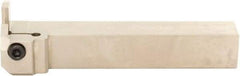 Sumitomo - GNDMS, External, Left Hand, 13.97mm Max Depth of Cut, 4mm Min Groove Width, Indexable Grooving Tool Holder - GCMN, GCML, GCMR Insert Compatibility, 1" Shank Height, 1" Shank Width, 6" OAL - Apex Tool & Supply