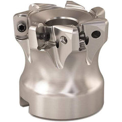 Seco - 35mm Cut Diam, 0.9mm Max Depth, 0.6299" Arbor Hole, 6 Inserts, LOHT06 Insert Style, Indexable Copy Face Mill - R220.21 Cutter Style, 1.378 High, Series Doubleoctomill - Apex Tool & Supply