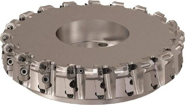 Seco - 12.52" Cut Diam, 6mm Max Depth, 2-1/2" Arbor Hole, 20 Inserts, ONMU09 Insert Style, Indexable Copy Face Mill - R220.48 Cutter Style, 3.1496 High, Series Doubleoctomill - Apex Tool & Supply