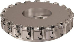 Seco - 12.52" Cut Diam, 6mm Max Depth, 2-1/2" Arbor Hole, 20 Inserts, ONMU09 Insert Style, Indexable Copy Face Mill - R220.48 Cutter Style, 3.1496 High, Series Doubleoctomill - Apex Tool & Supply