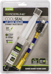 Spectroline - 3 Piece Automotive Leak Detector Kit - Uses UV Method, For A/C Systems & Hoses - Apex Tool & Supply