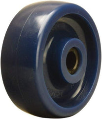Hamilton - 5 Inch Diameter x 2 Inch Wide, Polyurethane Caster Wheel - 900 Lb. Capacity, 2-3/16 Inch Hub Length, 1/2 Inch Axle Diameter, Straight Roller Bearing - Apex Tool & Supply