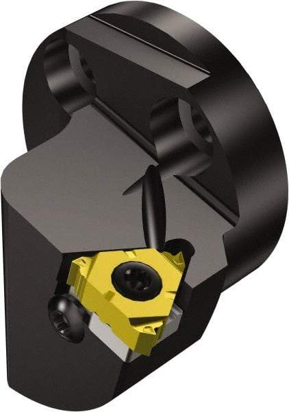 Sandvik Coromant - Insert Style 266.R-22, 32mm Head Length, Right Hand Cut, Internal Modular Threading Cutting Unit Head - System Size SL40, 26.9mm Center to Cutting Edge, Series CoroThread 266 - Apex Tool & Supply