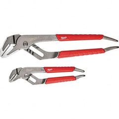 Milwaukee Tool - Plier Sets Set Type: Straight Jaw Pliers Number of Pieces: 2 - Apex Tool & Supply
