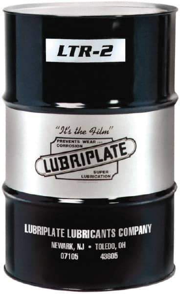 Lubriplate - 400 Lb Drum Lithium Extreme Pressure Grease - Red, Extreme Pressure & High Temperature, 400°F Max Temp, NLGIG 2, - Apex Tool & Supply