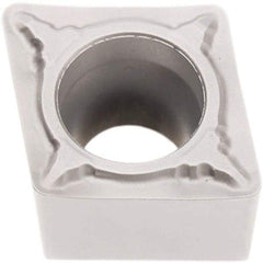 Seco - CCMT32.50.5 F1 Grade TP2501 Carbide Turning Insert - Al2O3 Finish, 80° Diamond, 3/8" Inscr Circle, 5/32" Thick, 1/128" Corner Radius - Apex Tool & Supply