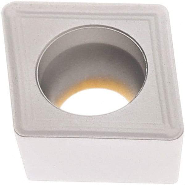 Seco - CCMT32.53 M3 Grade TP1501 Carbide Turning Insert - Al2O3 Finish, 80° Diamond, 3/8" Inscr Circle, 5/32" Thick, 3/64" Corner Radius - Apex Tool & Supply