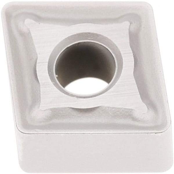 Seco - CNMG321 M3 Grade TP2501 Carbide Turning Insert - Al2O3 Finish, 80° Diamond, 3/8" Inscr Circle, 1/8" Thick, 1/64" Corner Radius - Apex Tool & Supply