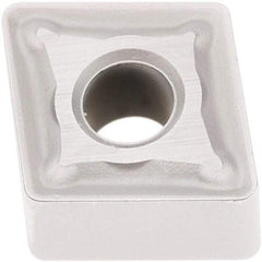 Seco - CNMG321 M3 Grade TP2501 Carbide Turning Insert - Al2O3 Finish, 80° Diamond, 3/8" Inscr Circle, 1/8" Thick, 1/64" Corner Radius - Apex Tool & Supply