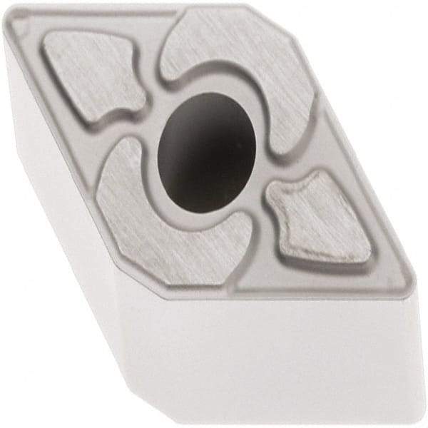 Seco - DNMG442 MF4 Grade TP2501 Carbide Turning Insert - Al2O3 Finish, 55° Diamond, 1/2" Inscr Circle, 1/4" Thick, 1/32" Corner Radius - Apex Tool & Supply
