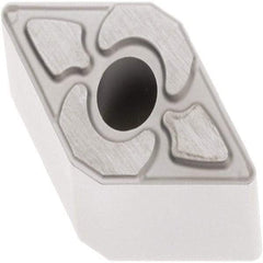 Seco - DNMG442 MF4 Grade TP2501 Carbide Turning Insert - Al2O3 Finish, 55° Diamond, 1/2" Inscr Circle, 1/4" Thick, 1/32" Corner Radius - Apex Tool & Supply