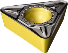 Sandvik Coromant - TPMT1.81.51 PM Grade 4315 Carbide Turning Insert - TiCN/Al2O3/TiN Finish, 60° Triangle, 7/32" Inscr Circle, 3/32" Thick, 1/64" Corner Radius - Apex Tool & Supply