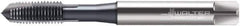 Walter-Prototyp - M8x1.25 Metric, 3 Flute, TiCN Finish, Cobalt Spiral Point Tap - Plug Chamfer, Right Hand Thread, 90mm OAL, 18mm Thread Length, 8mm Shank Diam, 6HX Class of Fit, Series M2021306 - Exact Industrial Supply