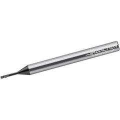 Walter-Prototyp - 3mm, 2 Flute, Single End, Solid Carbide, 0.3mm Corner Radius End Mill - 60mm OAL, 30° Helix, Right Hand Flute, 3mm LOC, Right Hand Cut, 15mm Extended Reach - Apex Tool & Supply