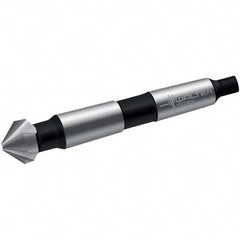 Walter-Titex - 37mm Head Diam, 3 Flute 90° High Speed Steel Countersink - Apex Tool & Supply