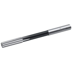 Walter-Titex - 9mm Cobalt 6 Flute Chucking Reamer - Straight Flute, 9mm Straight Shank, 36mm Flute Length, 125mm OAL - Apex Tool & Supply