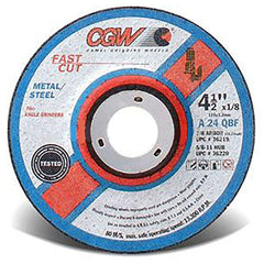 Vortec Pro 4″ Knot Wire Wheel, Stringer Bead Twist, .020″ Steel Fill, M10x1.25 Nut - Apex Tool & Supply